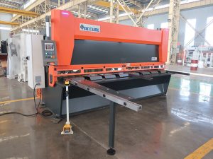 QC11y K-4X2500 sheet metal steel hydraulic guillotine shearing machine for iron aluminum cutting