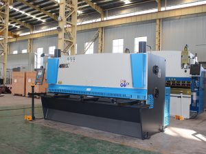 cnc hydraulic metal sheet shearing machine, hydraulic sheet cutting machine, QC12y-4X2500 E21s