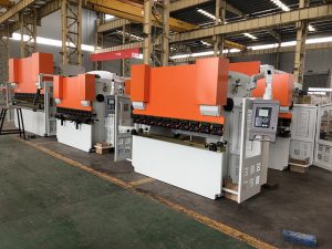 building material steel plate material wc67y 300 ton 5000mm press brake supplier in China